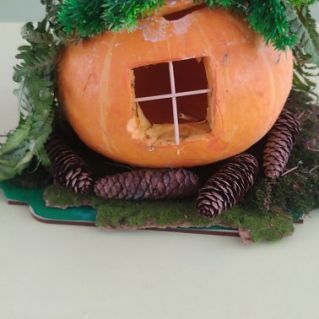 Тыквенный домик