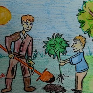 "Где хороший отец, там и сын молодец"