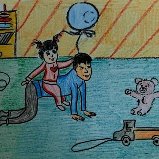 "Папа как волшебник, он приносит счастье..."