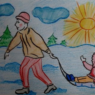 "Лучше папы друга нет"