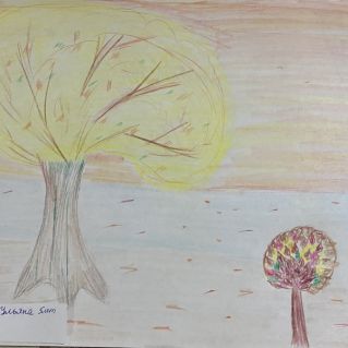 Осень в саду