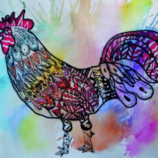 Петух-иностранец