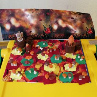 "Грибы на полянке"