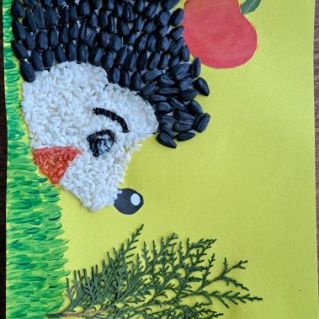 "Ёжик в осеннем лесу"