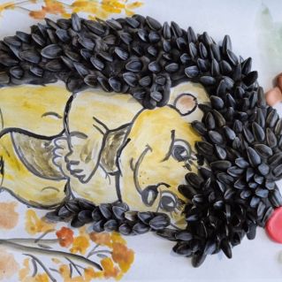 Запасливый ёжик