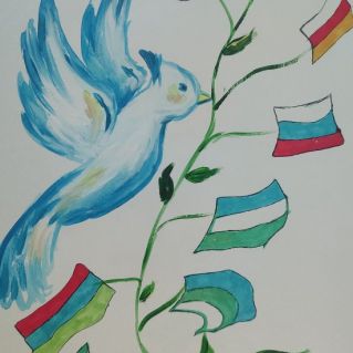 Голубь мира в единой России