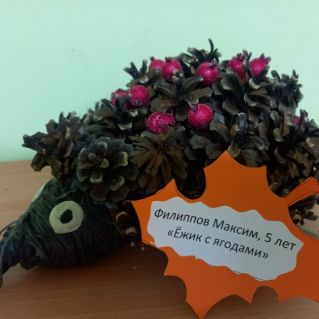 "Ёжик с ягодами"