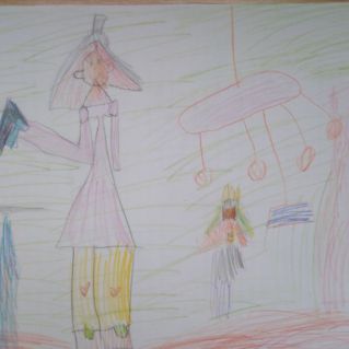 Любимое мамино занятие