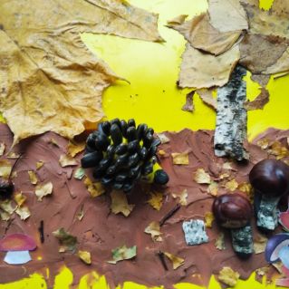 Встреча в осеннем лесу