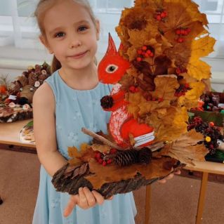 "Белочка осенняя"