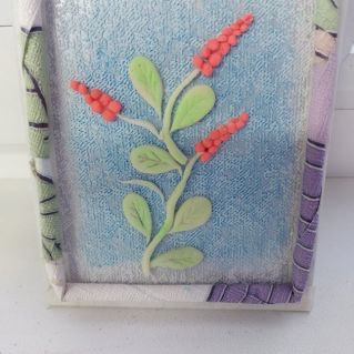 "Розы из полимерной глины"