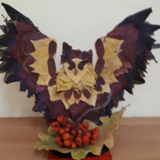 Совушка-сова большая голова.