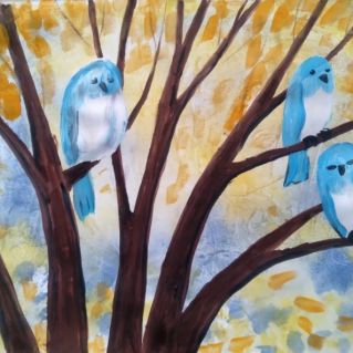 "Вот и осень наступает..."