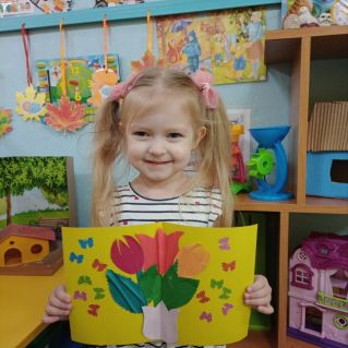 Открытка для любимой мамочки