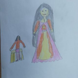 Портрет мамы