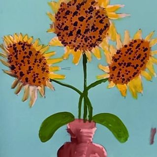 Цветы солнца.