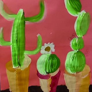 Семейка кактусов.