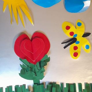 Открытка 3Д  "Я сердце маме подарю"