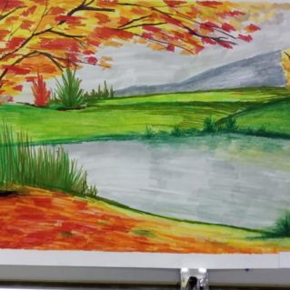 "Осень в родном посёлке"