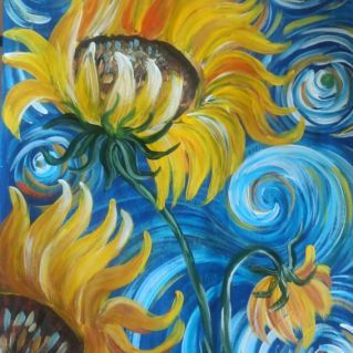 "Подсолнухи для мамочки"