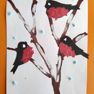 Снегири - снегирики