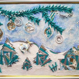 "В зимнем лесу"