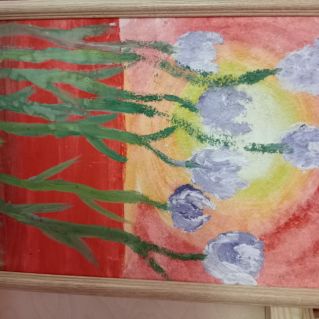 Цветы из соли