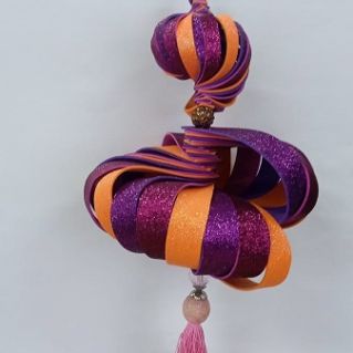 "Разноцветный фонарик", номинация: ёлочная игрушка