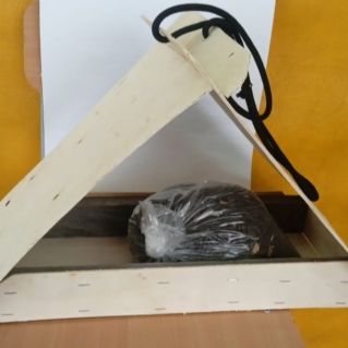 "Здесь накормят и согреют!", номинация: декоративно-прикладное творчество (кормушка)