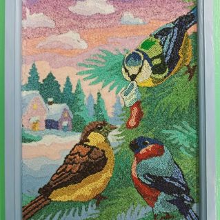 Зимующие птички