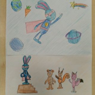 Заяц супергерой