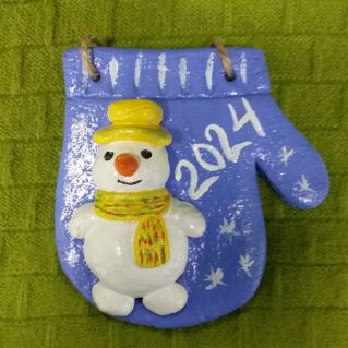 "Новогодняя варежка"