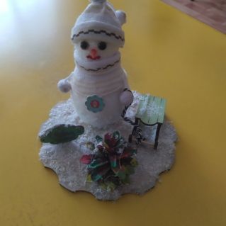 "Снеговик спешит в гости"