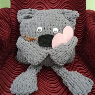 Игрушка-подушка для мамы "Кот"