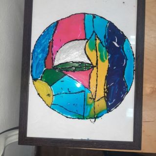 Витраж "Парус"