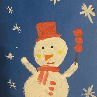 "Весёлый снеговик"