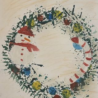 "Новогодний снеговичок"