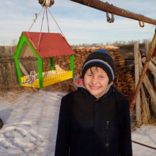 Поделка "Самая красивая столовая для птиц"