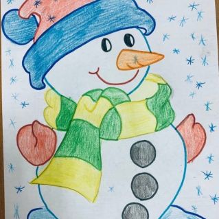 "Весёлый Снеговичок"