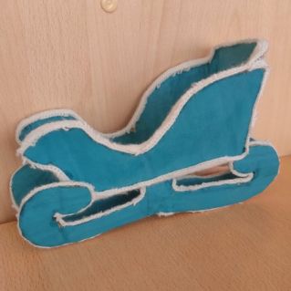 Сани для Снеговика (по сказке Сутеева В. Г. "Ёлка")