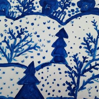 "Зима в лесу"