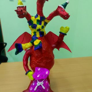 Новогодний дракон