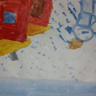 Зимний день