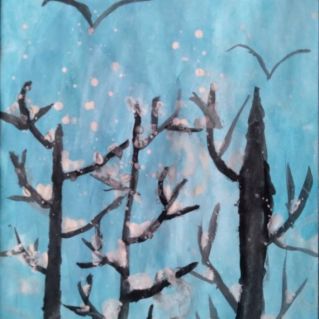 "Падал снег"