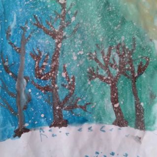 "Кружит снег, как карусель"