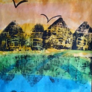 "В реке, прозрачной, как стекло"