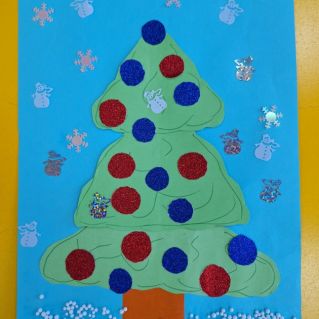 Елочка сверкай огнями