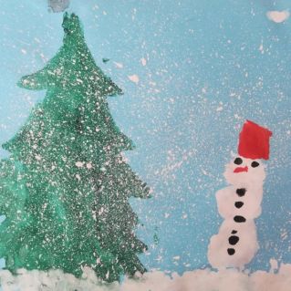 Падает, падает снег