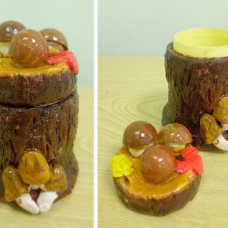 Шкатулка «Пенёк»