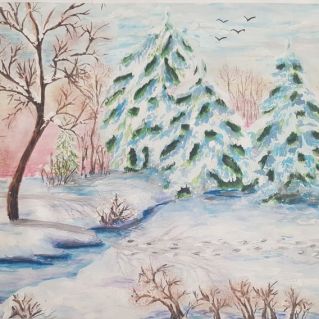 "Зимнее утро""